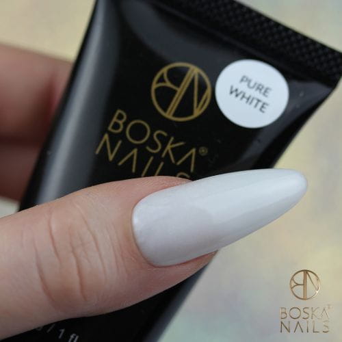 Akrygél Polyshape  Pure White Boska Nails 30 g