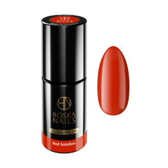 Gel lak Divine Red Solution no 330 Boska Nails 6 ml