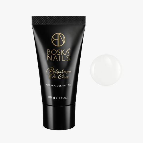 Akrygél Polyshape Ou Clear Boska Nails 30 g