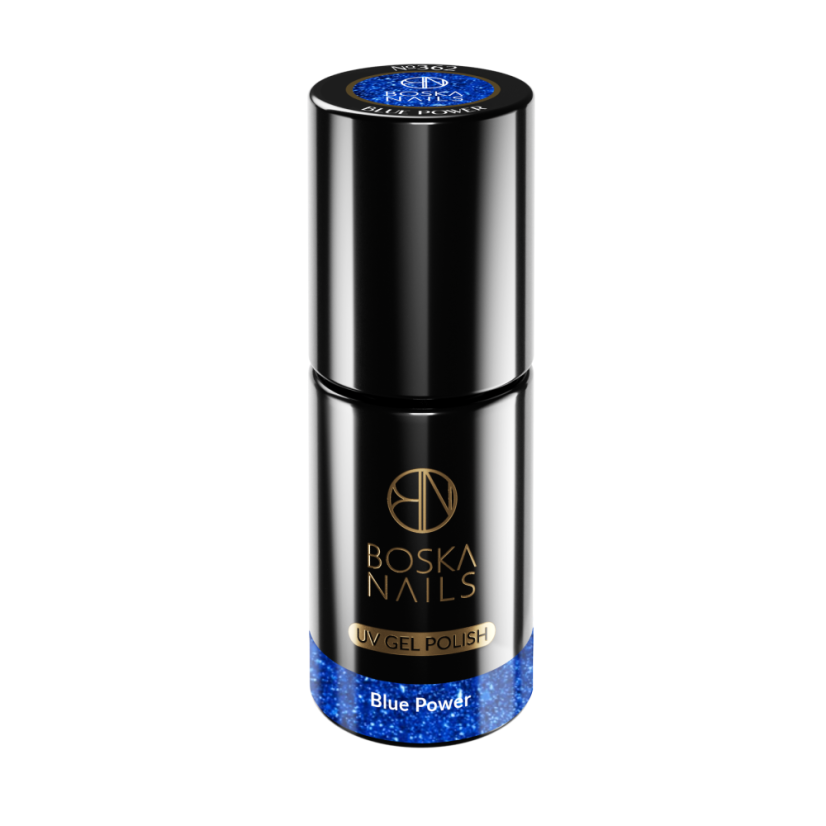 Gél lak Divine Blue Power no 362  Boska Nails 6 ml