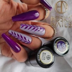 Gel lak Divine Purple Fig no 312 Boska Nails 6 ml