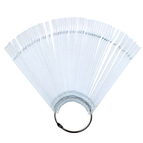 Boska Nails VZORNÍK Čtverec transparentní 50 ks/bal