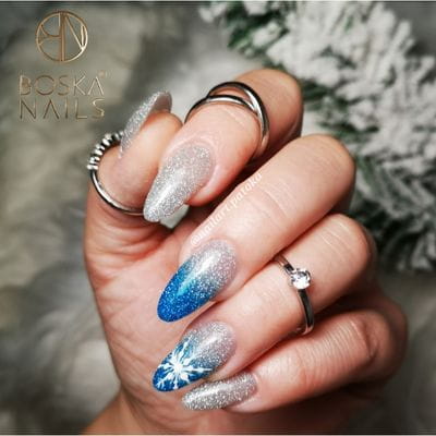 Gel lak Bflash Blue no 370 Boska Nails 6 ml