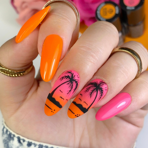 Gel lak Divine Orange Revolution no 300 Boska Nails 6 ml