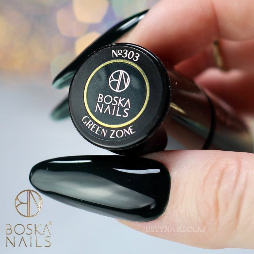 Gel lak Divine Green Zone no 303 Boska Nails 6 ml