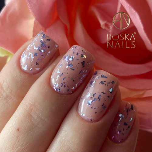 Top Celebrity Silver No Wipe Boska Nails 6 ml