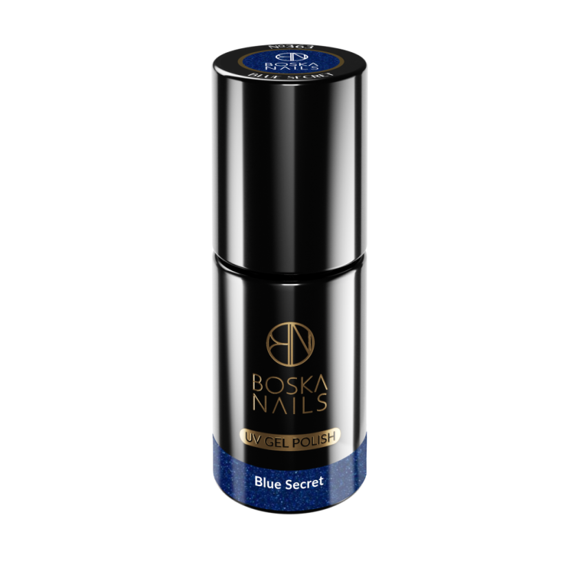 Outlet  Gel lak Divine Blue Secret no 363 Boska Nails 6 ml