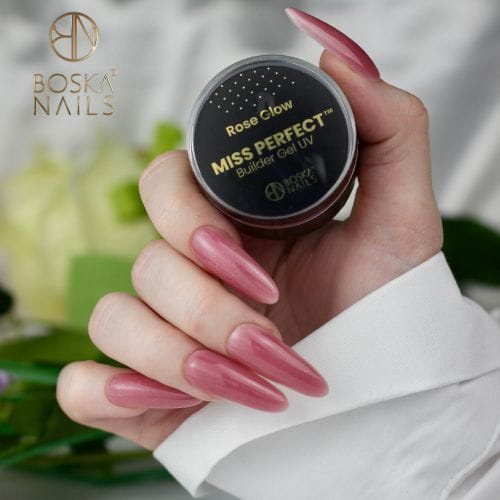 Outlet UV Gél na nechty Miss Perfect  Rose Glow Boska Nails 15 ml