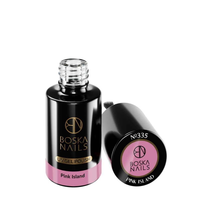 Gél lak Divine Pink Island no 335 Boska Nails 6 ml