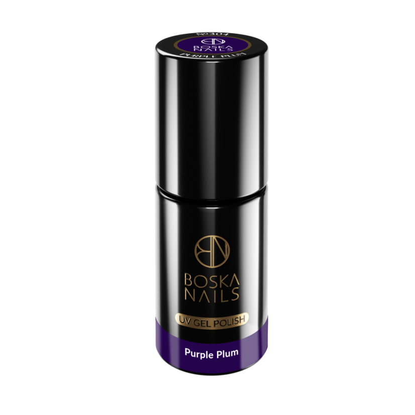 Gel lak Divine Purple Plum no 304 Boska Nails 6 ml