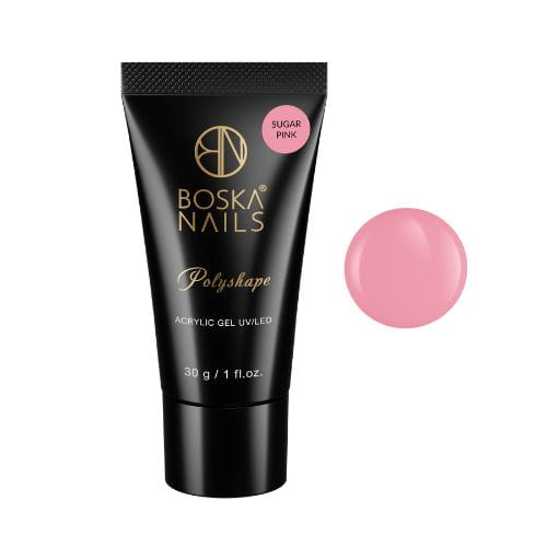 Akrygél Polyshape Sugar Pink Boska Nails 30 g