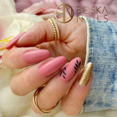 Gel lak Divine Gold Party no 368 Boska Nails 6 ml