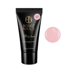 Akrygél Polyshape Light Pink Boska Nails 30 g
