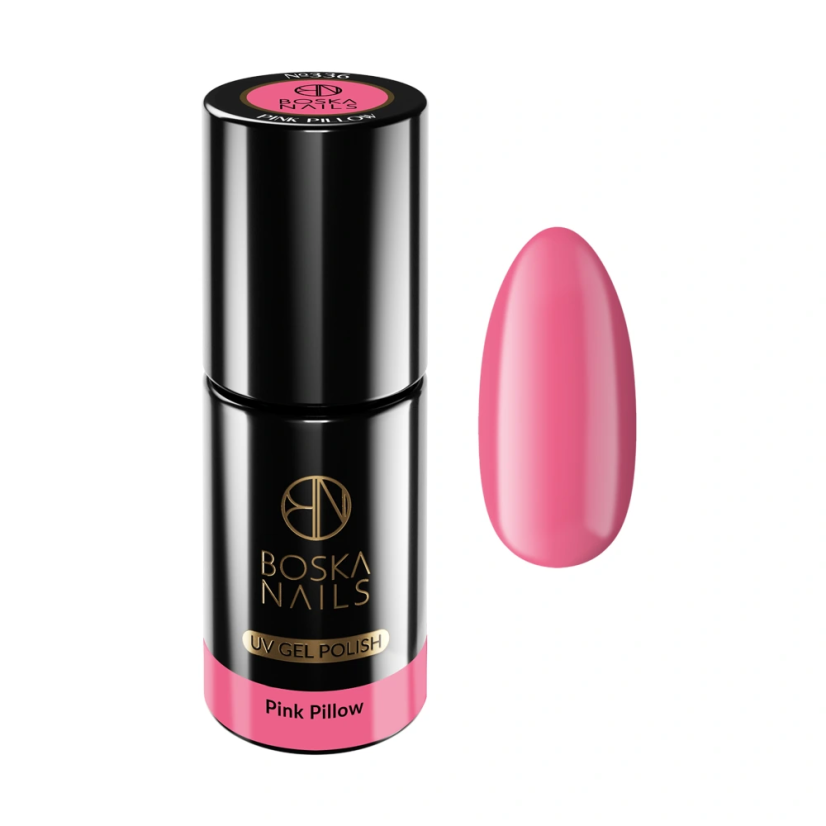 Gél lak  Divine Pink Pillow no 336 Boska Nails 6 ml