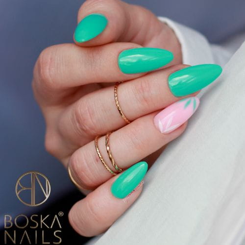 Outlet Tyrkysový Gél lak Jasmine Boska Nails by Ginger Nails My Princess, 6 ml