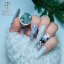 Gél lak Bflash Silver no 372 Boska Nails 6 ml