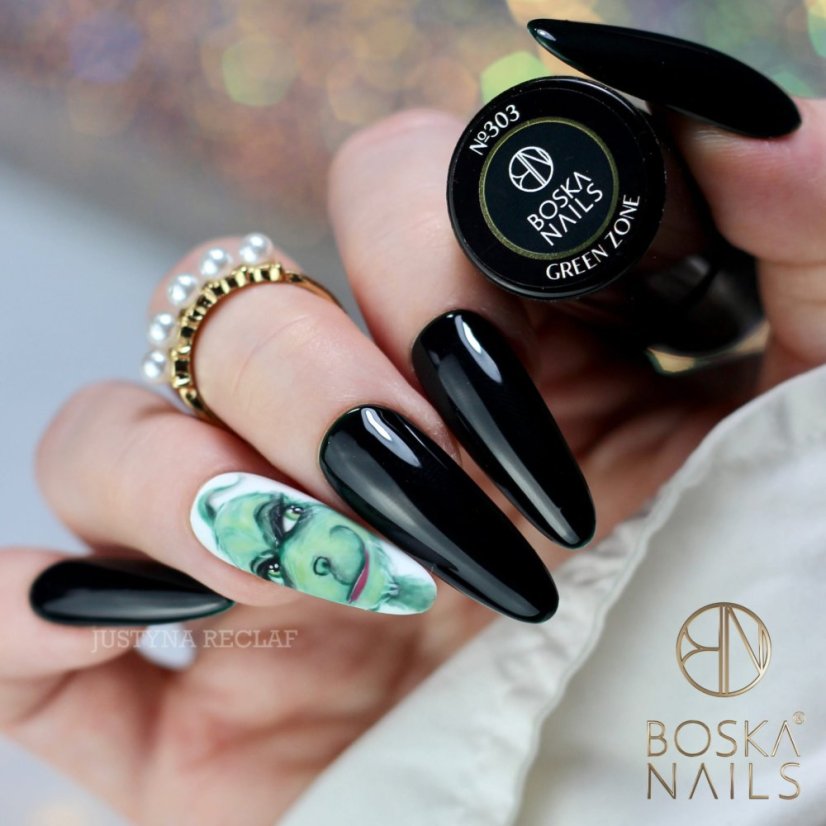 Gel lak Divine Green Zone no 303 Boska Nails 6 ml