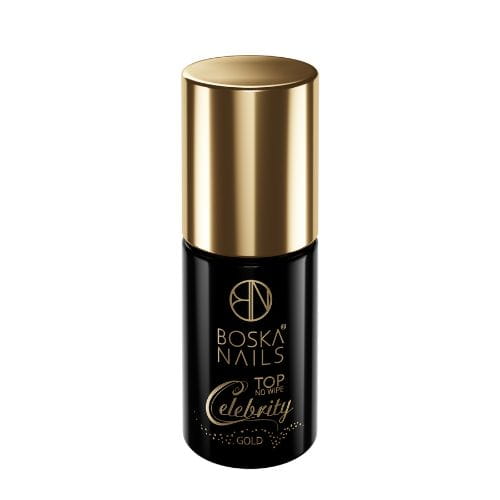 Top Celebrity Gold No Wipe Boska Nails 6 ml