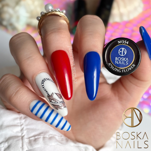 Gél lak Divine Red Ferry no 326 Boska Nails 6 ml