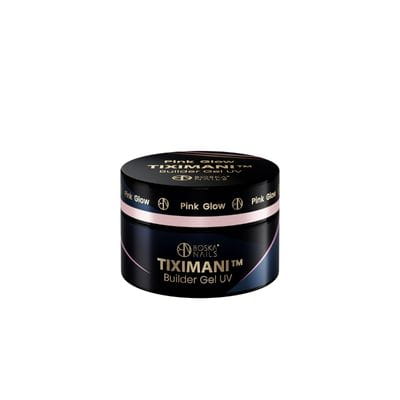 Base Gel UV s tekutou pamětí Tiximani Pink Glow Boska Nails 15 ml