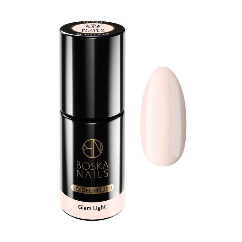 Gél lak Divine Glam Light no 333 Boska Nails 6 ml