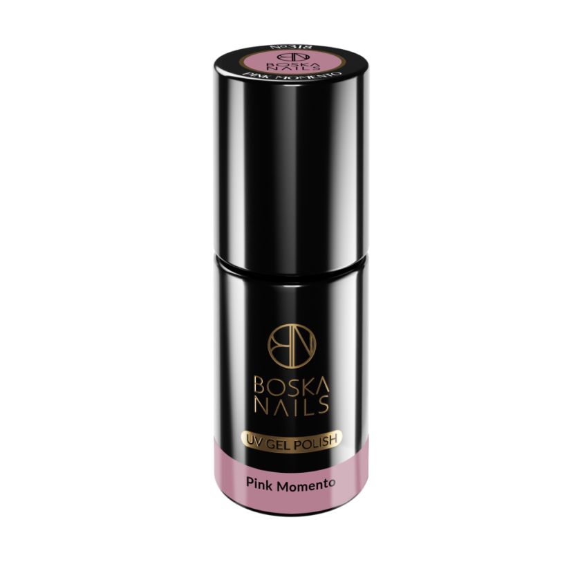 Gél lak Divine Pink Momento no 318 Boska Nails 6 ml