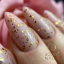 Top Celebrity Gold No Wipe Boska Nails 6 ml