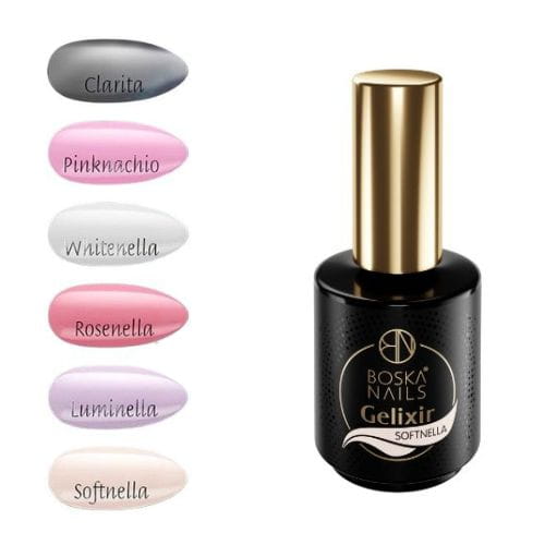 Sada gélov vo fľaštičke Gelixir Boska Nails 15 ml