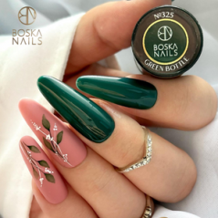 Gel lak Divine Green Bottle no 325 Boska Nails 6 ml