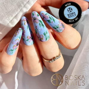 Gel lak Divine Blue Sky no 321 Boska Nails 6 ml
