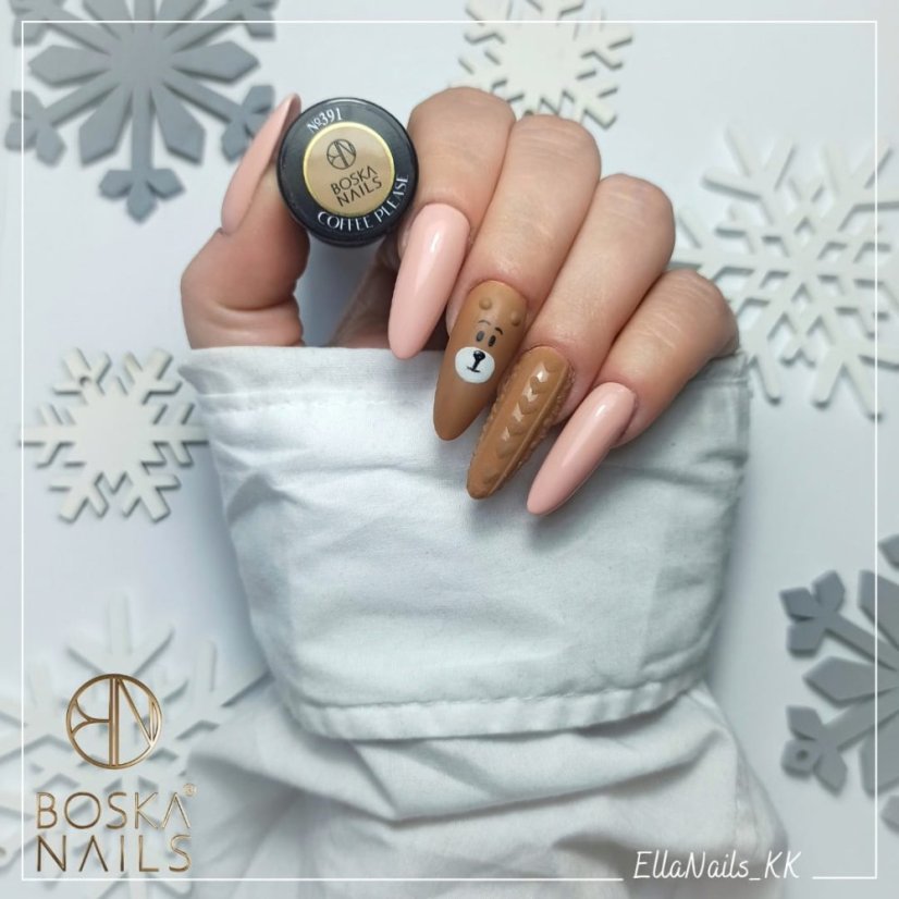 Gel lak Good Day Coffee Please no 391 Boska Nails 6 ml