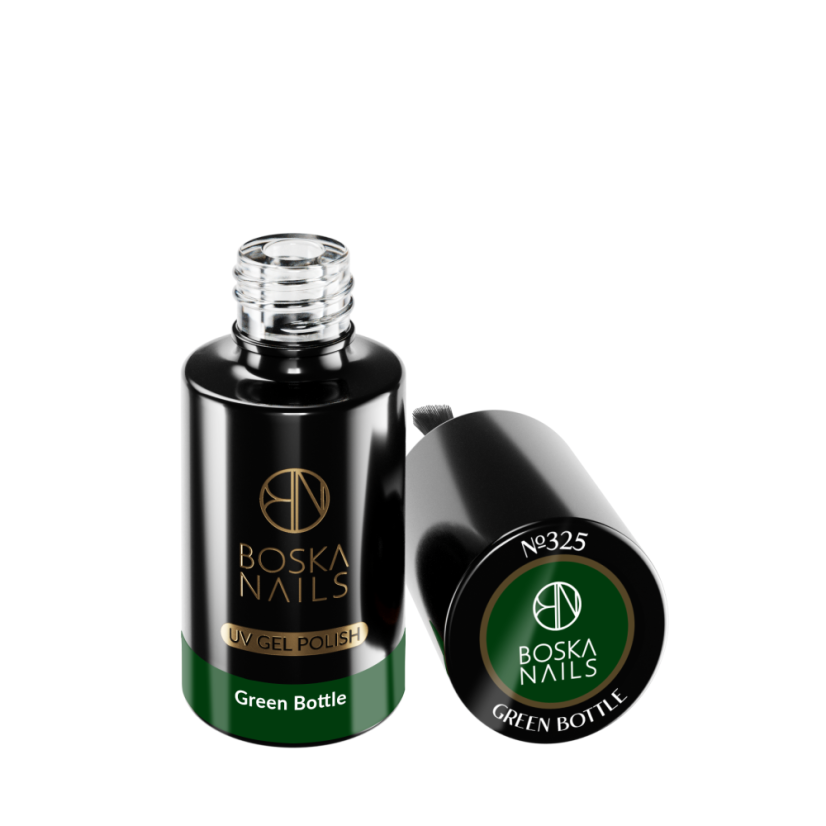 Gel lak Divine Green Bottle no 325 Boska Nails 6 ml