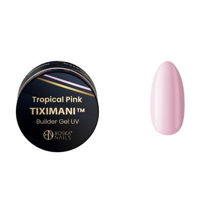 Podkladový UV gél s tekutou pamäťou Tiximani Tropical Pink Boska Nails 15 ml