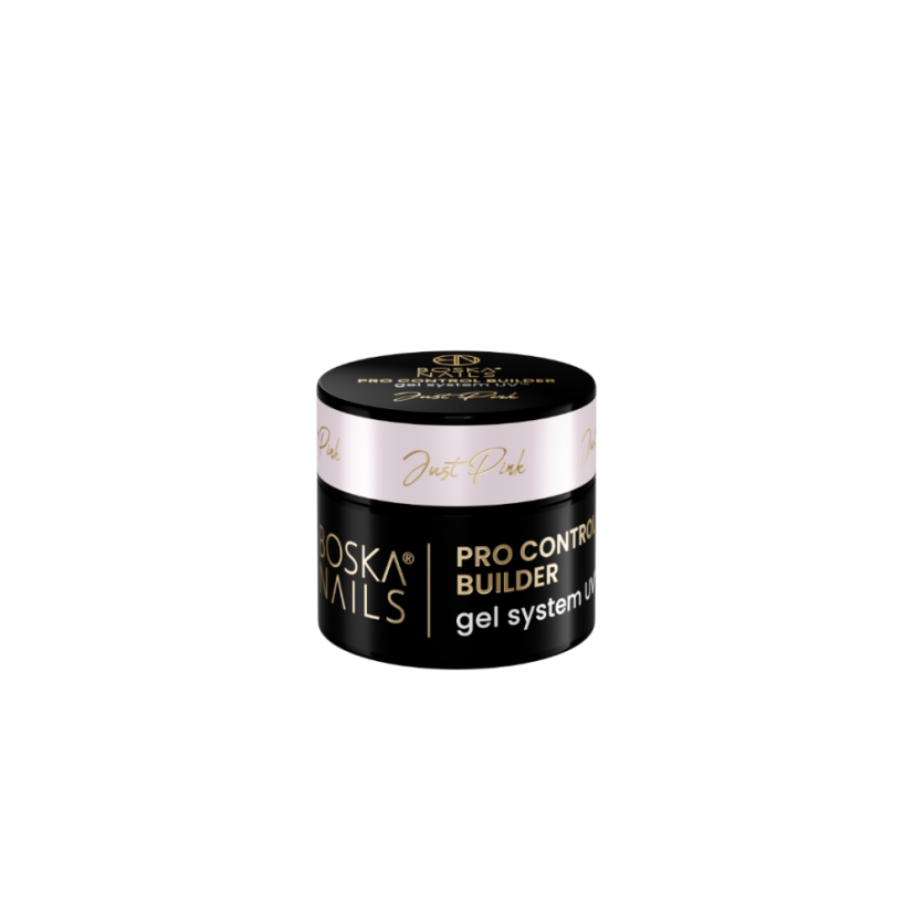 Podkladový UV gél Pro Control Builder Gel System UV Just Pink Boska Nails  5 ml