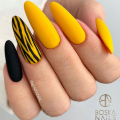 Gél lak Divine Yellow Scarf no 337 Boska Nails 6 ml