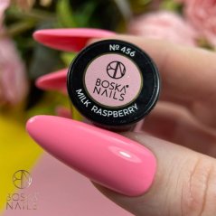 Gel lak Milk Raspberry no 456 Boska Nails 6 ml