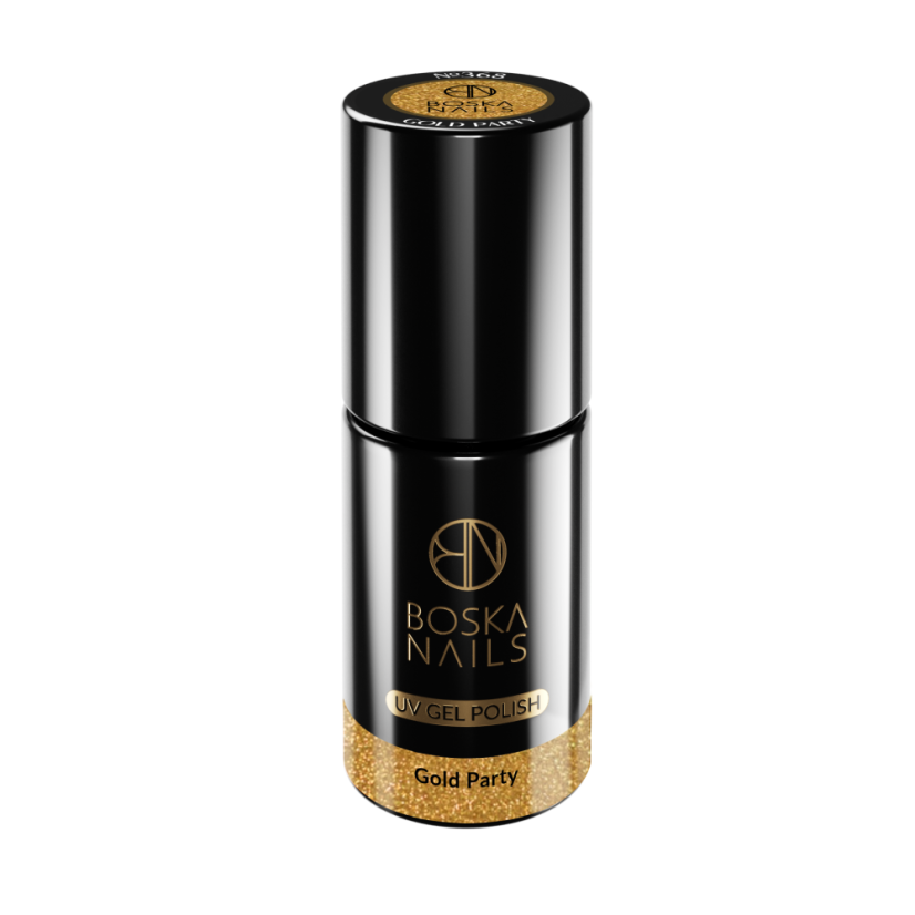 Gél lak Divine Gold Party no 368 Boska Nails 6 ml