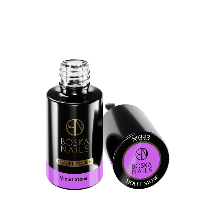 Gél lak  Divine Violet Stone no 343 Boska Nails 6 ml