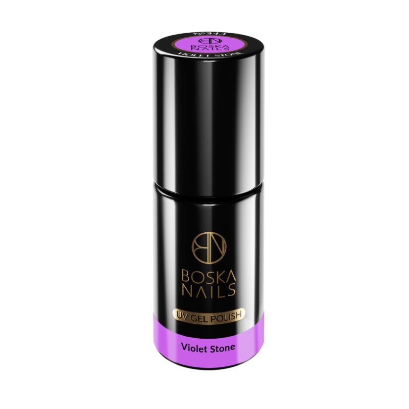 Gél lak  Divine Violet Stone no 343 Boska Nails 6 ml