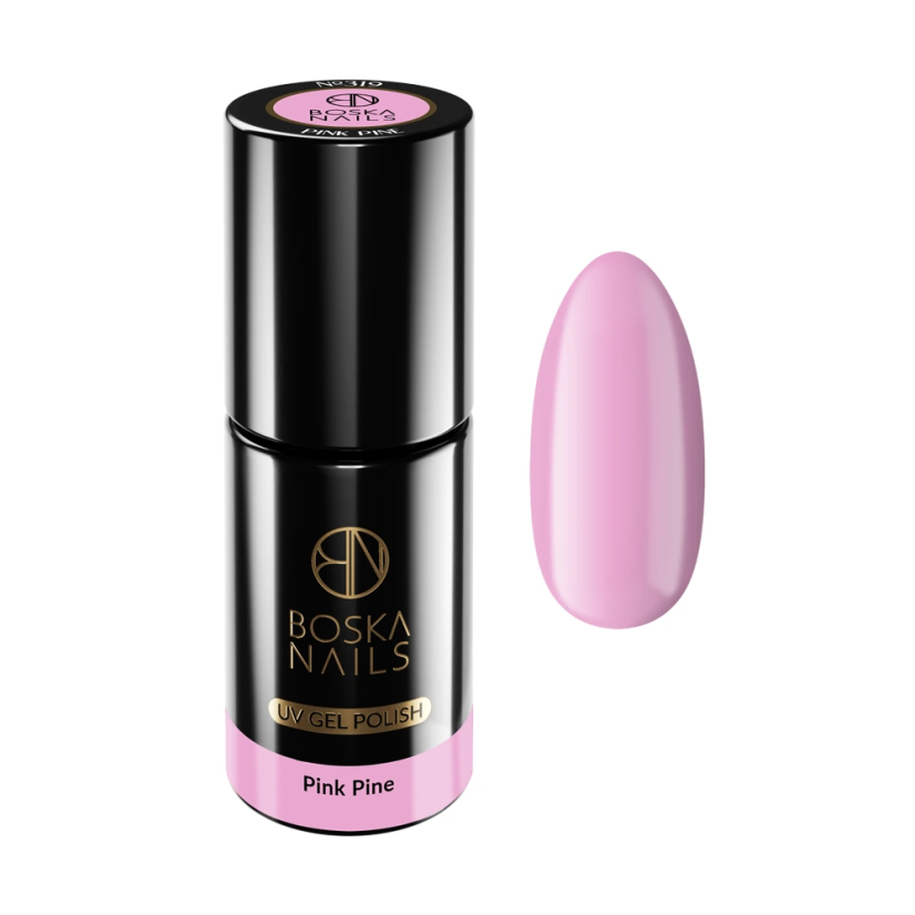 Gél lak Divine Pink Pine no 319 Boska Nails 6 ml