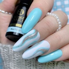 Gél lak Go Spring Blue Flower no 405 Boska Nails 6 ml