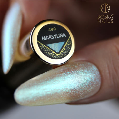 Gel lak Cosmic Glow Marsylina no 490 Boska Nails 6 ml