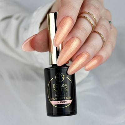 Outlet Rubber base s částicemi Shine Pro Rubber Base Nancy Boska Nails 10 ml