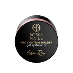 Podkladový UV gél Pro Control Builder Gel System UV Shine Rose Boska Nails 50 ml