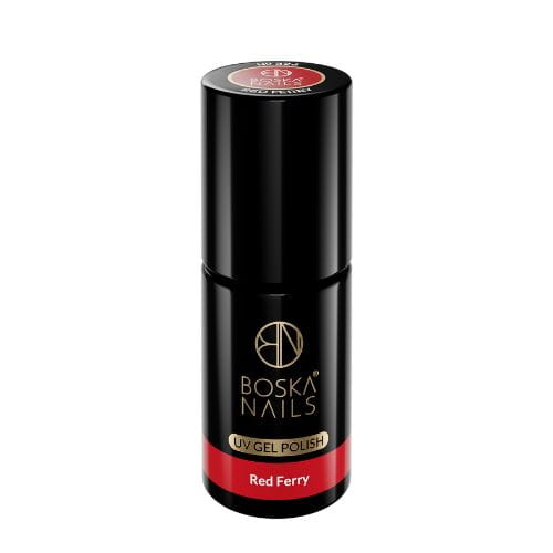 Gél lak Divine Red Ferry no 326 Boska Nails 6 ml