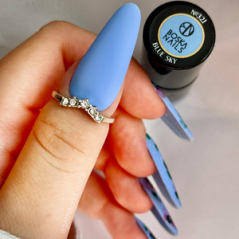 Gel lak Divine Blue Sky no 321 Boska Nails 6 ml