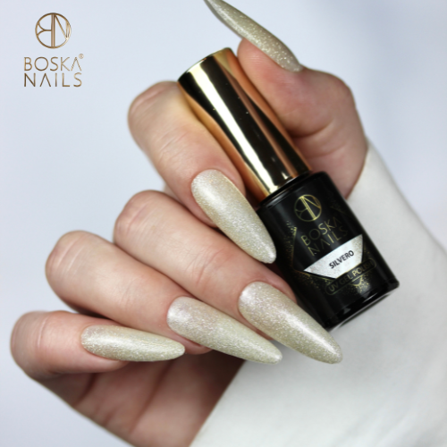 Gél lak Cosmic Glow Silvero no 491 Boska Nails 6 ml