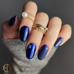 Gel lak Divine Dark Blue no 305 Boska Nails 6 ml
