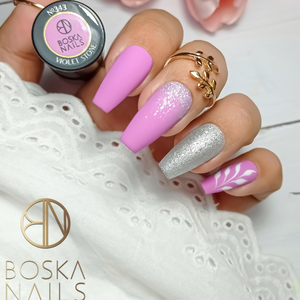 Gél lak  Divine Violet Stone no 343 Boska Nails 6 ml