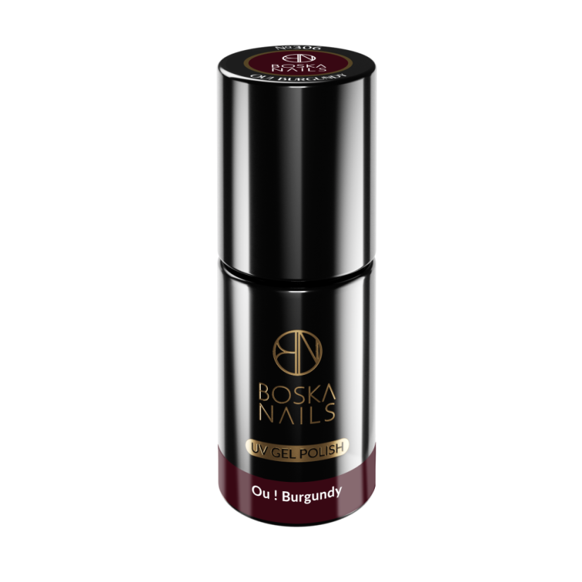 Gel lak Divine Ou! Burgundy no 306 Boska Nails 6 ml